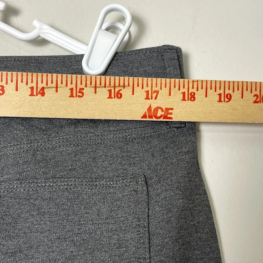 J Crew Gigi Pant Gray 16 Minimalist Curvy Formal Office Comfy Sleek‎ Modern
